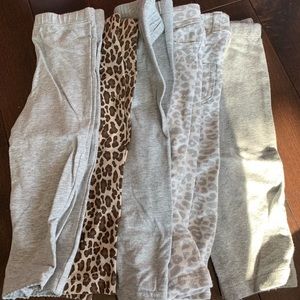 5 pairs of leggings